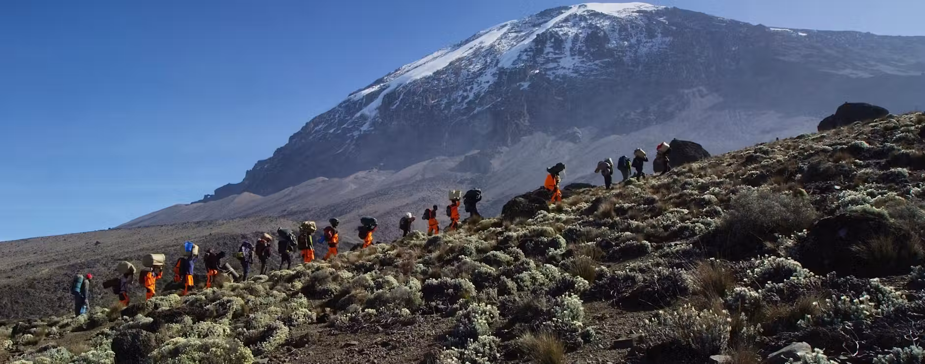 Mount Kilimanjaro rising above the plains